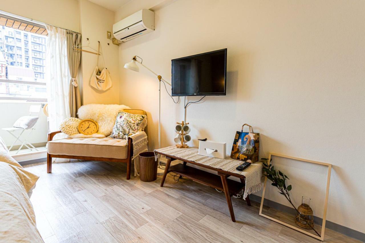Chuan House - Amemura Aparthotel Осака Екстериор снимка