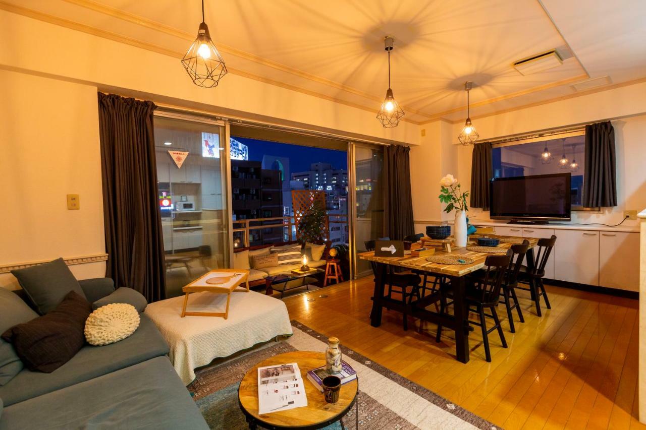 Chuan House - Amemura Aparthotel Осака Екстериор снимка