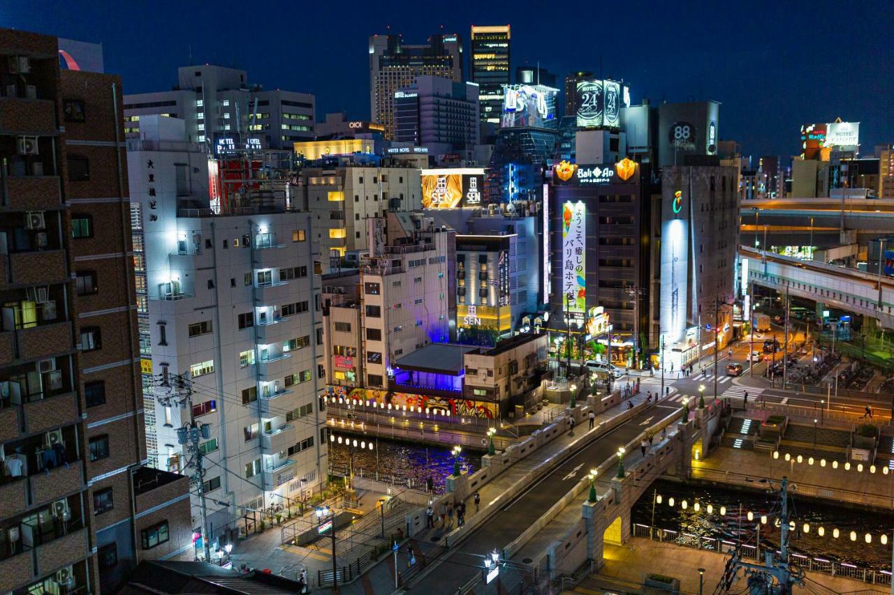 Chuan House - Amemura Aparthotel Осака Екстериор снимка