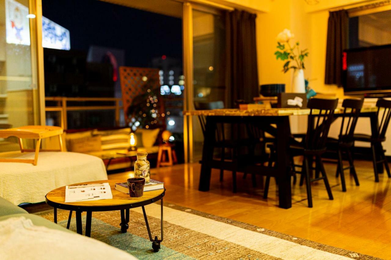 Chuan House - Amemura Aparthotel Осака Екстериор снимка