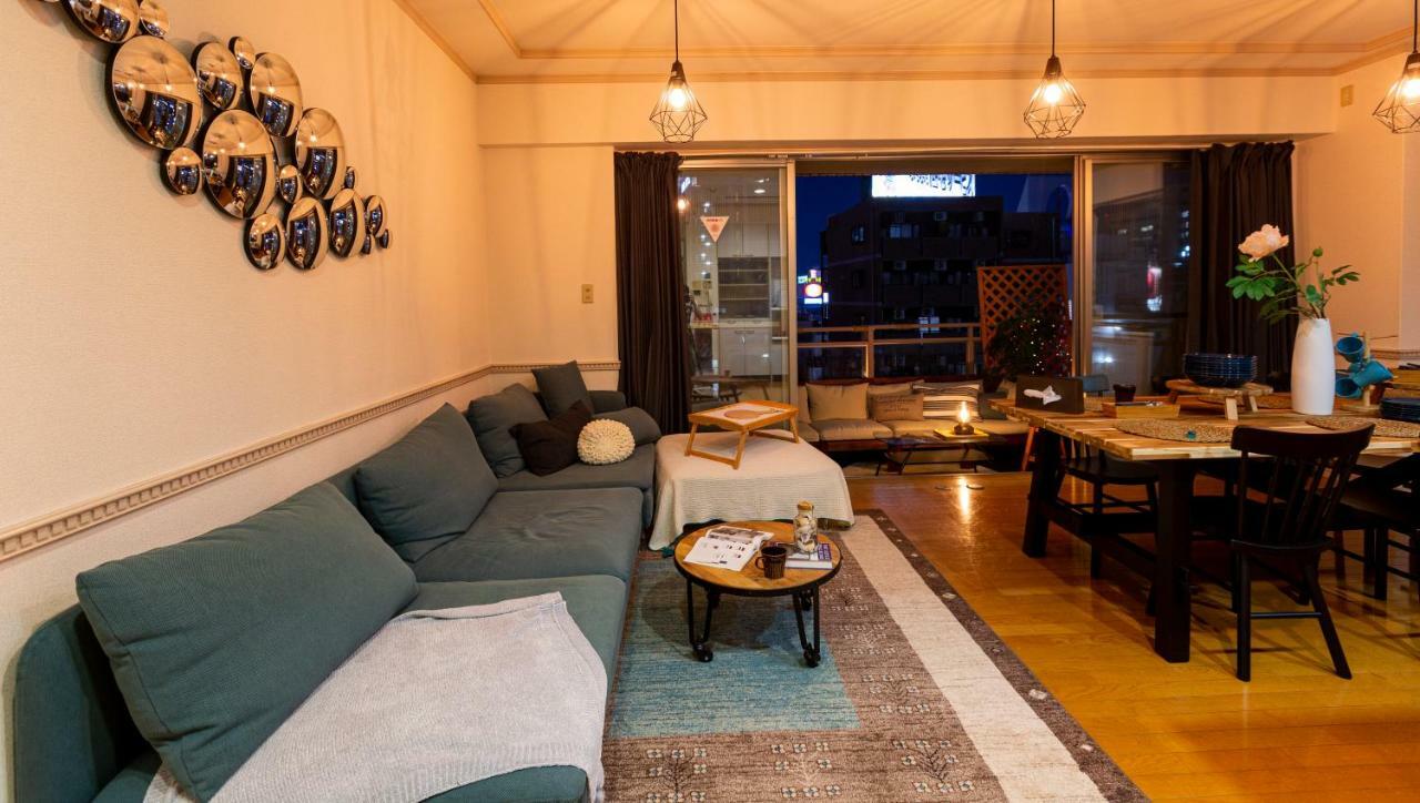 Chuan House - Amemura Aparthotel Осака Екстериор снимка